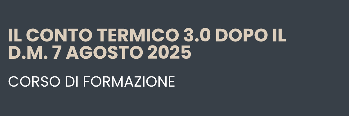Conto Termico 3.0